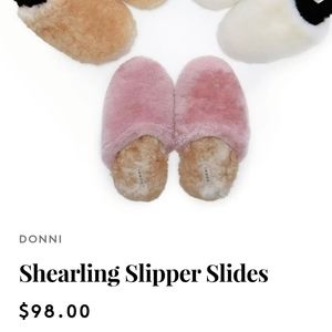 Donni shearling slippers